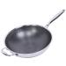 DELURA Stainless Steel Breakfast Pan Cooking Tools Kitchen Supplies Frying Baking Pan Cooking Pot Kitchen Utensils Cookware 32cm