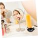 Housoutil Cleanser of Makeup Brush Cosmetics Brush Scrubber Brush Rinsing Bowl Makeup Brush Cleaning Pad Wash Machine Cleaner Makeup Cleaning Mat Silicone Tool Silica Gel Beauty Egg Cushion - Buy Online on GoSupps.com
