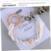 Ibasenice 9 pcs Wooden Infant Teething Toys | Safe Pacifiers for Children - Buy Online on GoSupps.com