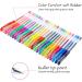 Aen Art Glitter Gel Pens Colored Fine Tip Markers with 40% More Ink for Adult Coloring Books  Drawing and Doodling (24 Colors) - Buy Online on GoSupps.com