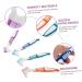 Buy Minkissy Soft Fur Toothbrush (32 Pieces) - Nylon Bristles for Gentle Cleaning | International Shipping - Buy Online on GoSupps.com