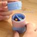YLWX Multi-Functional Pill Cutter & Medicine Grinder - Blue Pill Crusher & Storage Box for Easy Medication Management - Buy Online on GoSupps.com