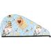 Cute Gnome Bee Honey Hair Towel | Super Absorbent Coral Velvet Wrap for Women - Quick Dry for Long Curly & Thick Hair - Buy Online on GoSupps.com