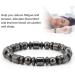 Losing Weight Bracelet - Fashion Magnetic Therapy for Men & Women | Black Stone Health & Wellness Gift - Buy Online on GoSupps.com