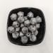 50pcs Metallic Silver 17mm Silicone Icosahedron Beads for Mom Necklace Making - Buy Online on GoSupps.com