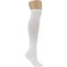 White Diabetic Knee High Socks - Full Cushioned Sole (6 Pairs, Size 13-15) - Men & Women - Buy Online on GoSupps.com