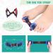 Hallux Valgus Correction Set - Bunion Sleeve & Toe Spreader | 9-Piece Silicone Protectors for Hammer Toe & Claw Toes - Buy Online on GoSupps.com