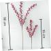 Zerodeko 7pcs Fake Red Berries Decorative Plants Plant Photography Props Flower Arrangements Home Plants Office Decoration Decor for Office Foam Fruit Plants Acacia Beans Long Branch - Buy Online on GoSupps.com
