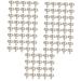 VILLCASE Scrapbook Accessories 1000 Sets Diamond Stud Rivets Silver Jacket Leather Stud Leather Crafts Repair Rivets Jeans Bags As Shownx5pcs 0.6X0.6X1CMx5pcs