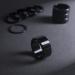 CyclingDeal 1-1/8 Steerer Headset Spacers Kit Set, Alloy, 9PCS - Road Bike & MTB - Buy Online on GoSupps.com