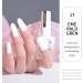 TBeautfave Matte Nail Varnish White Nail Polish Quick Dry Nail Polishes Long Lasting No Need Cure Nail Polish Velvet Finish Highly Pigmented Non Toxic DIY Nail Art Manicure - Buy Online on GoSupps.com
