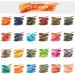 24 Colors Calligraphy Ink Set with Glass Dip Pen and Gold Powder - 7ml Bottles in Gift Box - Buy Online on GoSupps.com
