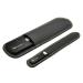 GERMANIKURE Black Glass Nail File & Pedicure Bar Set in Leather Cases - Ethically Made in Czech Republic - Buy Online on GoSupps.com