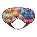 Many Colored Ice Cream Sleep Mask-Adjustable Breathable Fashionable Eye Mask for A Comfortable Sleep Experience