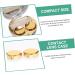 Hapinary Marble Pattern Contact Lens Box with Mirror | Travel-Friendly Lens Container & Carrier Bag - Buy Online on GoSupps.com
