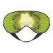 BREAUX Kiwi Slice print Sleeping Eye Mask Double Sided Blackout Eye Mask Travelling Sleeping Mask