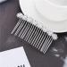 Zeayebsr Silver Rhinestone Hair Side Comb Flower Crystal Hair Clip Wedding Hair Comb Bridal Hair Comb French Women and Girls Hair Accessories - Buy Online on GoSupps.com