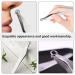 Frcolor Stainless Steel Nasal Hair Clip & Eyelash Tweezers Set - Precision Grooming Tools for Men & Women - Buy Online on GoSupps.com