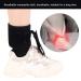 ZJchao Foot Drop Ankle Orthotic Support Brace - Leg & Foot Fixing Strap for Fracture Sprain Injury - Adjustable Black Splint - International Shipping - Buy Online on GoSupps.com