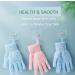 4 PCS Exfoliating Bath Scrub Gloves for Body, Shower, and Spa - Pink and Blue - Buy Online on GoSupps.com