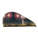 Fireworks Pattern SamLng Coral Velvet Dry Hair Cap | Ideal for Home Travel Pool Parties & More - Buy Online on GoSupps.com