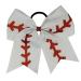 minkissy Kids Baseball Girls Softball Baseball for Kids Barrettes for Girls Softball Scrunchies Softball Bows for Team Bow Scrunchies Cheerleader Bows for Girls Child Ribbon Hair