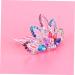 Housoutil 1pc Womens Barrettes for Hair Bridal Headpiece Hair Jewels for Women Bridal Insert Comb Hair Claw Clips for Women Fancy Hair Ties Tiara Flower Headband Miss Crystal - Buy Online on GoSupps.com