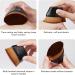 Foundation Makeup Brush Foundation Brush for Liquid Makeup Kabuki Face Brush Multifunctional for Flawless Powder Blending Liquid or Cream Cosmetics (Black) - Buy Online on GoSupps.com