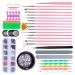 1 Set Manicure Pedicure Kit Diamond Rhinestones Nail Supplies Kit Rhinestones for Nails Nail Rhinestone Nail Dotting Tools Nail Buffer Nail Tools Nail Art Pen Kit Nail Lamp Painted
