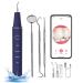 Plaque Remover for Teeth with Camera- Tartar Remover for Teeth Teeth Cleaning Kit with 3 cleaning heads Camera-blue