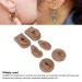 Soft Silicone Ear Model for Acupuncture & Training | 3 Pairs - Dark Skin Tone | Realistic Human Ear Display Props - Buy Online on GoSupps.com