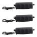 FENJANER Archery Arrow Puller Hand Saver Target Remover Gripper with Belt Clip for Practice Shooting (Pack of 3) Black