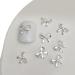 3D Metal Nail Nail Embellishments 20pcs Bowknot Nail Decorations For Individual Styles Nail Embellishments 06 white K - Buy Online on GoSupps.com