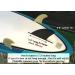saruSURF 4.6 US Box Center Fin for Longboard SUP Stand Up Paddleboard - Safety Flex Soft Replacement - River Surf Whitewater - AIR7 Skeg - Optional 'No-Tool' Fin Screw - Black - Buy Online on GoSupps.com