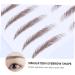 DRESSOOS Fake Eyebrow Stickers 4pcs Eyebrow Stickers Eyebrow Transfers Stickers Water Transfer Eyebrow Sticker 4d Semi-permanent - Buy Online on GoSupps.com