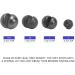 SF Micro Split Shot Lead Combo - 112Pcs/4 Sizes/1 Box - Fly & Ice Fishing Pure Lead Sinkers Weights - Fishing Tackle - Buy Online on GoSupps.com