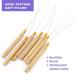 Hair Extension Loop Needle Threader Tool Wood Hair Extension Pulling Hook Tools for Micro Rings Nano beads Styling Accessories 8 Pcs - Buy Online on GoSupps.com