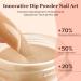 Modelones 20 Pcs Dip Powder Nail Kit Starter - 8 Fall Nude Brown Colors - Acrylic Dipping System with Essential Tools for French Manicure - Buy Online on GoSupps.com