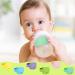 12 Pcs Baby Bottle Labels for Daycare - Reusable Silicone Name Bands with Marker Pens | Waterproof Day Care Essentials in Dog Design - 6 Colors - Buy Online on GoSupps.com