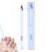 Kuxiptin Rhinestone Dotting Manicure Nail Manicure Art Drill Rhinestone Dotting Pencil Manicure Art for Nails Lightweight Portable Nail Tool for Home Travel White