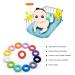 6 Silicone-Kau Necklaces for Adults & Babies | Sensory Oral Aids for Autism & ADHD | Soft Donut Design - Buy Online on GoSupps.com
