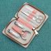 Hurromy Manicure Set 7 in 1 Professional Pedicure Portable Travel Nail Clipper Set Stainless Steel Professional Grooming Kit - Buy Online on GoSupps.com
