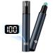 Nose Hair Trimmer for Men & Women - Professional Painless Eyebrow & Facial Hair Trimmer for Male and Female Travel Ear and Nose Hair Clipper USB Rechargeable Trimmers with LCD Light Digital Display