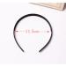 Plastic Headband DIY Hair Band Hair Hoop with Teeth for Men and Women Black Headband - Buy Online on GoSupps.com