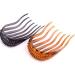 1PC Magic Hair Styling Insert Comb Bump It Up Volume Inserts For Donut Ponytail Fluffy Hair Comb Beauty Tool (Black) - Buy Online on GoSupps.com