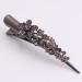 Rhinestone Duckbill Clips for Women Alligator Hair Clips Long Bill Clip Beak Clip Grey - Buy Online on GoSupps.com
