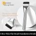 Flat Makeup Brush Foundation Brush Synthetic Bristle Brush with Sleek Black Design Travel-Friendly Design Face Blending Brush for Friend Girlfriend and Wife - Buy Online on GoSupps.com
