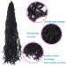 CLSFATION 36 Inch Faux Locs Crochet Braids Hair - 6 Pack Super Long Goddess Locs for Women - Pre-looped Synthetic Afro Roots Braid Collection - 1B - Buy Online on GoSupps.com