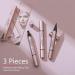 FITDON 3PCS Double-sided Liquid Eyeliner Stamp Waterproof Smudge-proof Long Lasting Wing Eye Liner Star Heart Seal Stamp Makeup Tool 1 count (Pack of 3) - Buy Online on GoSupps.com