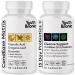 Gut Health Women & Men 11.5 CFU 15 Day Probiotics & CandEase Pills to Support Digestive Cleanse & Intestinal Flora to Restore Normal Acidity | Caprylic Acid Oregano Enzymes Bacillus Subtilis Probiotic